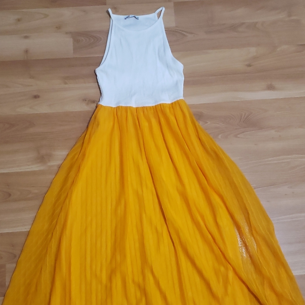 Zara tank ribbed dress